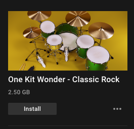 GetGood Drums One Kit Wonder: Classic Rock